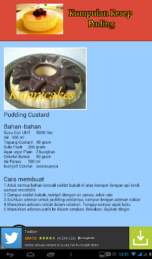 【免費書籍App】kumpulan resep puding-APP點子