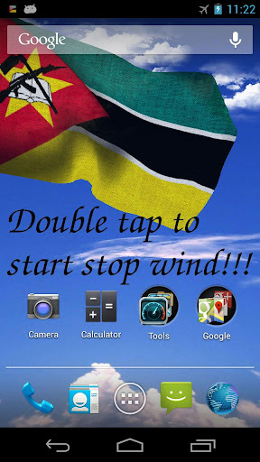 3D Mozambique Flag LWP +