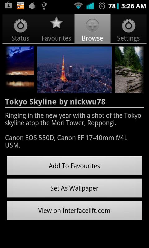 Daily Wallpaper Screen 3