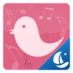 Pink Bird Boat Browser Theme Apk
