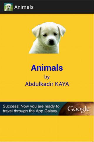 【免費教育App】Animals-APP點子