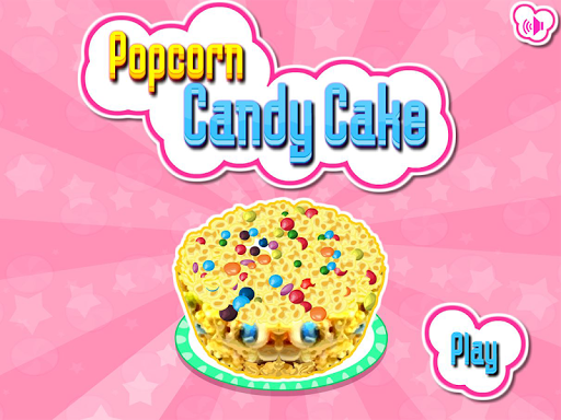 Popcorn Candy Cake