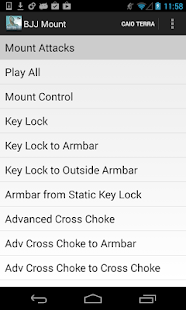 Android application BJJ Mount screenshot