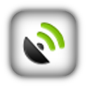 GPS ON / OFF status bar logo
