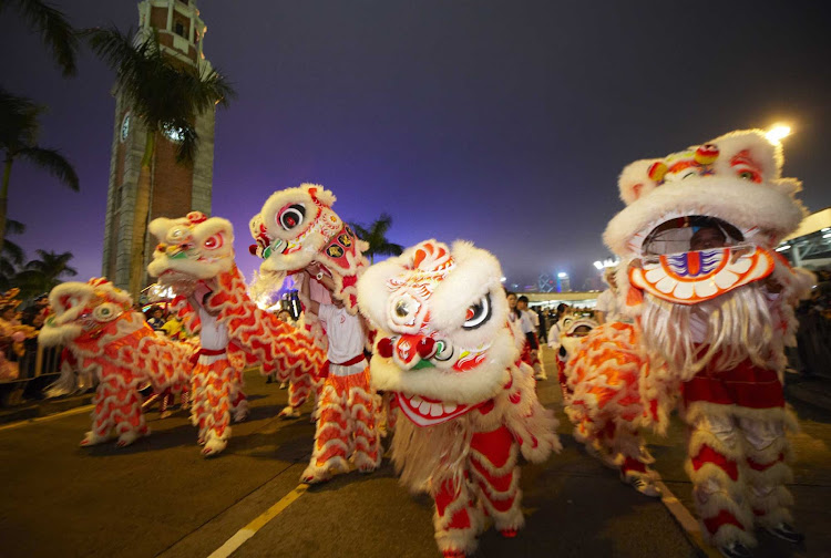 Chinese New Year in Hong Kong.