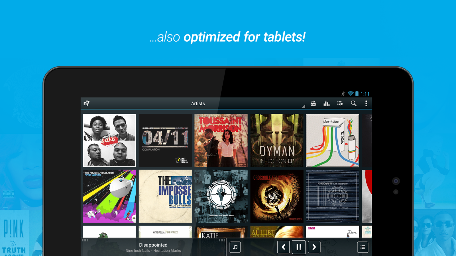 Phone Best Free Music Player For Android Phone n7player music player android apps on google play screenshot