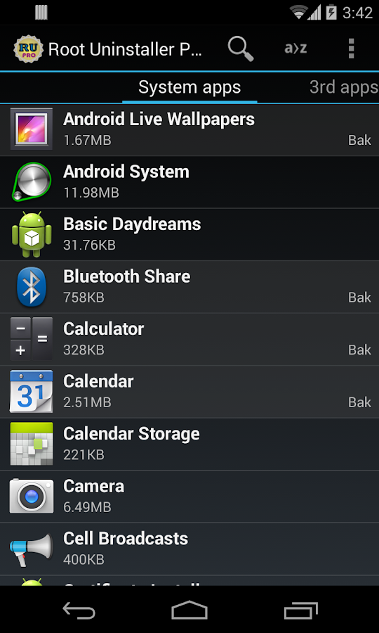    Root Uninstaller- screenshot  