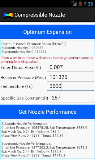 【免費教育App】Compressible Nozzle-APP點子