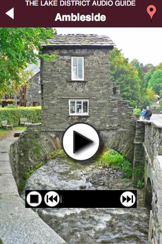 Lake District Audio Tour Guide Screen 2
