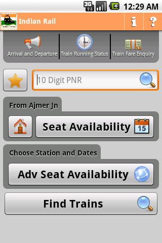 Train booking
