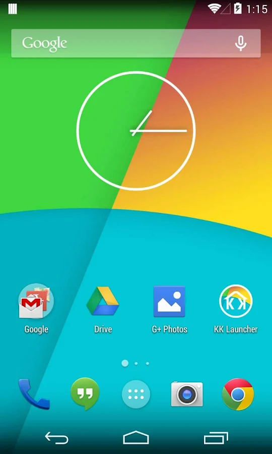 KK Launcher (Lançador KitKat) - Screenshot