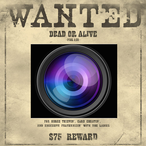 Wanted Poster LOGO-APP點子