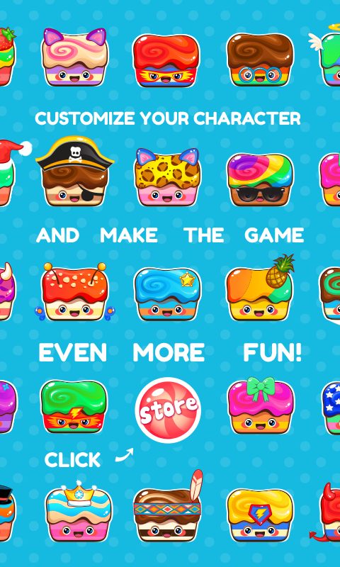  Cake Jump (Pula Bolo): captura de tela 