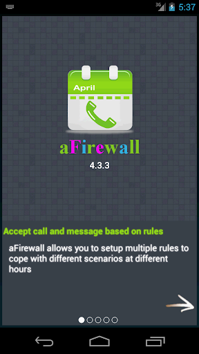 aFirewall call and sms blocker