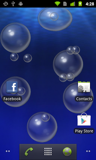 Bubble Plop Live Wallpaper