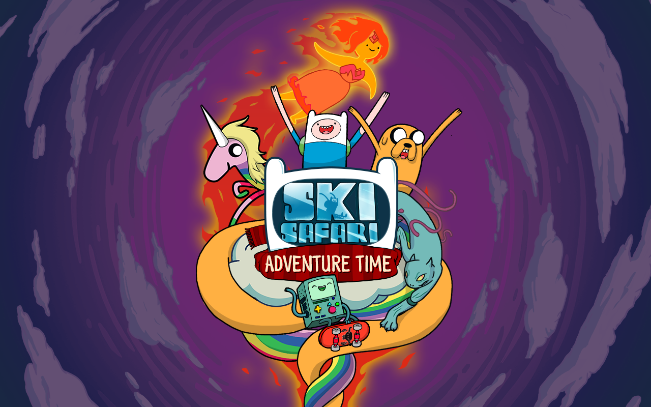   Ski Safari: Adventure Time: captura de pantalla 