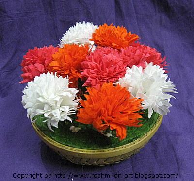 easy paper flowers for kids. easy paper flowers for kids.