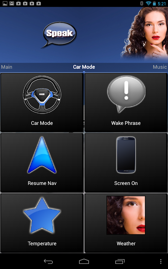 EVA - (Siri for Android) - screenshot