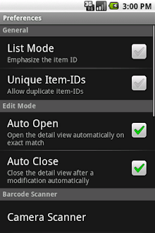 Barcode Inventory, Unlimited
