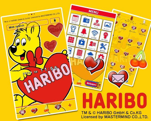 ★きせかえ無料★HARIBO POP HEART