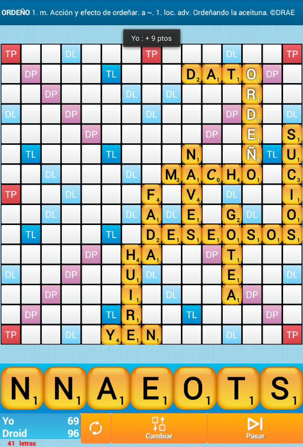 Android application Classic Words Plus screenshort