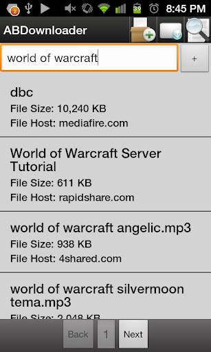 File Searcher & Downloader v0.1d
