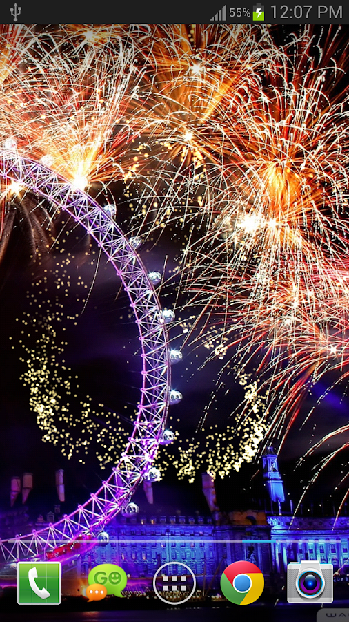 New Year Fireworks FLW - screenshot