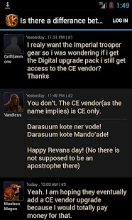 Free SWTOR Forums Free APK