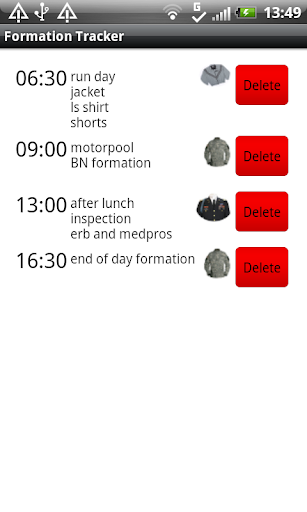 Army Formation Tracker