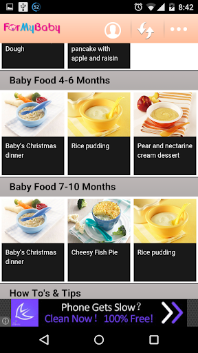 ForMyBaby Food and Guide