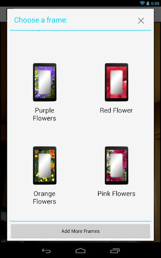 【免費程式庫與試用程式App】Mirror Flower Frame Pack 1-APP點子