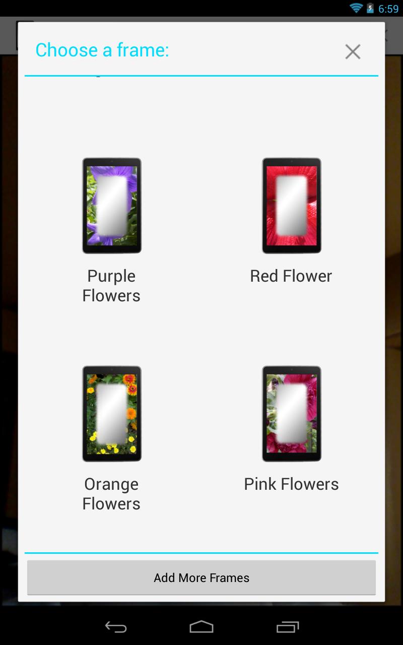 Mirror Flower Frame Pack 1 Screen 2