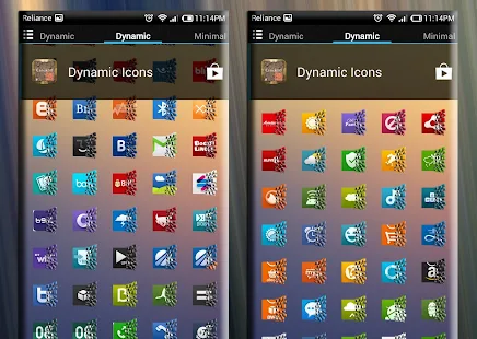 DYNAMICS ICONS APEX NOVA ADW - screenshot thumbnail