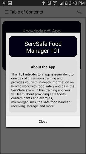 【免費教育App】kApp ServSafe Food Training 1-APP點子