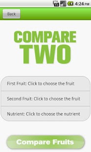 Fruits Nutrients Screenshots 1