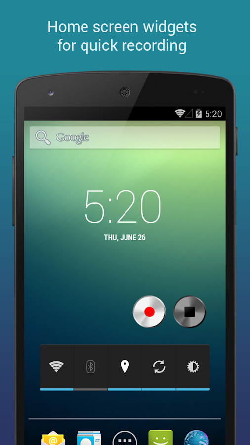 Hi-Q MP3 Voice Recorder (Pro) - screenshot