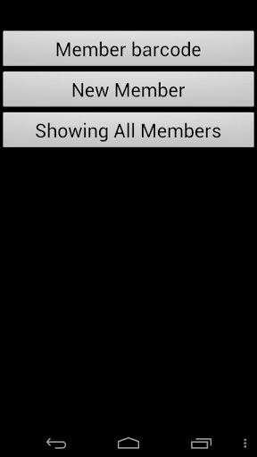 Member barcode manager system