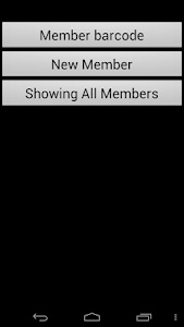 Member barcode manager system screenshot 0
