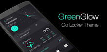 Green Glow GO Locker Theme APK