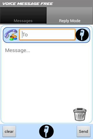 VOICE MESSAGE FREE
