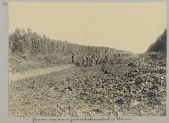 Graven van nieuw zoutwaterkanaalvak op Totness