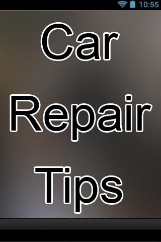 Car Repair Tips