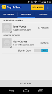 DocuSign - Sign & Send Docs - screenshot thumbnail