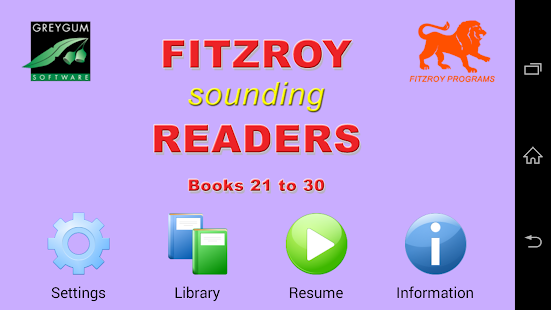 Android application Fitzroy 21-30 screenshot