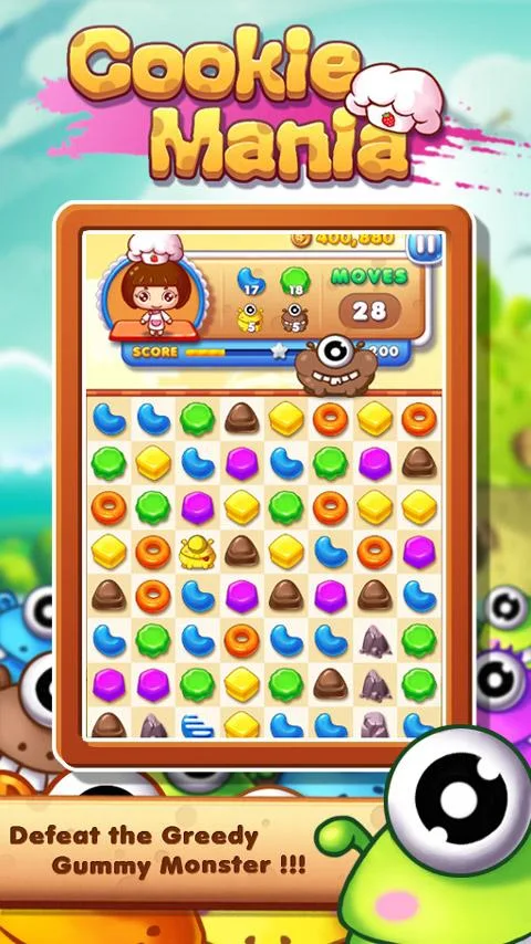   Cookie Mania - Cooking Match: captura de tela 