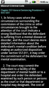 Lastest Missouri Criminal Code APK