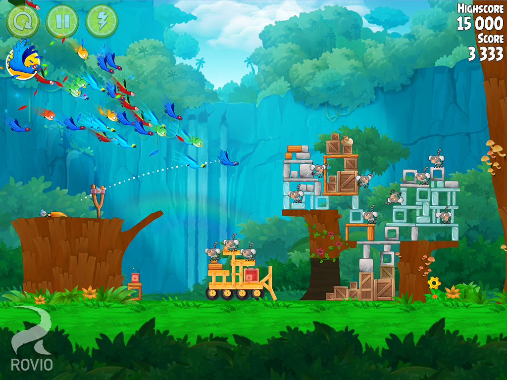 Angry Birds Rio - screenshot