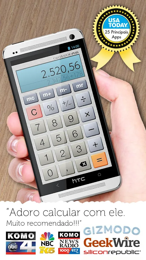 Calculadora Plus - screenshot