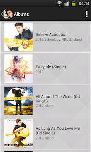 Justin Bieber Lyrics - screenshot thumbnail
