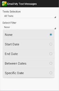 Email My Text Messages Screenshots 2